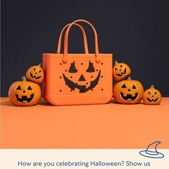 BOGG BAG Orange Halloween Tote - Picture 6 of 7